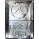 PLAKAT МЕТАЛИЧЕСКИЙ 30X40CM MERCEDES-BENZ PARKING ONLY фото 3