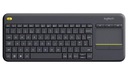 Logitech K400 Plus Keyboard, German Producent Logitech