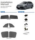 ШТОРЫ СОЛНЕЧНЫЕ VW GOLF VIII 8 УНИВЕРСАЛ 2020 КРЫШКИ ШТОРКИ PRZECIWСОЛНЕЧНЫЕ  фото 16