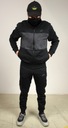 Nike pánska tepláková súprava MIKINA + NOHAVICE BAVLNA TEPLÁ ŠPORTOVÁ Dominujúca farba čierna