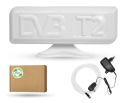 САМАЯ МОЩНАЯ ВНУТРЕННЯЯ АНТЕННА DVB-T2 ALPHA +45 дБ