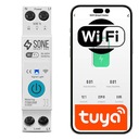 WIFI реле 16А TUYA SMART С ДИСТАНЦИОННЫМ УПРАВЛЕНИЕМ ИЗМЕРЕНИЯ РАСХОДА ПО DIN