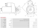 NEW CONDITION ORIGINAL STARTER SEG S0218(SEG) photo 1 - milautoparts-fr.ukrlive.com