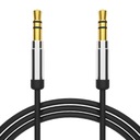 KABEL PRZEWÓD AUDIO MINI JACK 3,5MM AUX DŁUGI MOCNY 2,5m WTYK MINIJACK