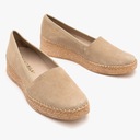 Ryłko D2ND1 5TE песочные эспадрильи размер .40 на бархатной платформе KOCHLAND