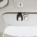2Pcs Car Visor Glasses Clip with Zinc Alloy Sunglasses Bracket (18549404599) фото min 4