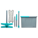 Плоская швабра с отжимом и ведром Beldray Pet Plus X Shape 33 см