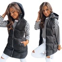 ЖЕНСКИЙ ЖИЛЕТ С РУКАВАМИ И КАПЮШОНОМ. Размер. М