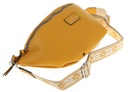 ANTONIO BASILE Elegantná dámska kabelka ľadvinka poštárka AB5578116 Yellow Dominujúca farba žltá