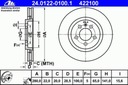 DISC HAMULC. VW GOLF III 91-97 2,0-2,8 VR6 