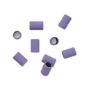 Абразивные колпачки для фрез 240 Цилиндр Фиолетовый 100 шт Aba Group