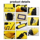 MARJAQE 50L МОТОЦИКЛЕТНА СУМКА SUCHA СУМКА БАГАЖНА PVC WATERPROOF LK  (18014448480) фото min 7