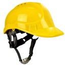 Шлем Строительный Защитный Рабочий Шлем Желтый