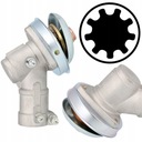 УГЛОВАЯ ШЕСТЕРНЯ, ГОЛОВКА ЛЕЗВИЯ SPAL, 9 фрез диаметром 28 мм.