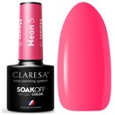 Гибридный лак для ногтей Claresa NEON 5