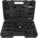 СЪЕМНИК ДИЗЕЛЬНЫХ ФОРСУНОК ПНЕВМАТИЧЕСКИЙ СЪЕМНИК С АДАПТЕРАМИ МАКС. 24 ЭЛ.