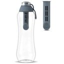 Бутылка-фильтр для воды Dafi 0,7л серый + 2 фильтра