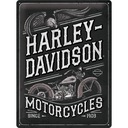 Металлический Постер 30х40 Harley Davidson, Blacha3D!!!