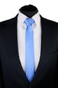 ГАЛСТУК МУЖСКОЙ УЗКИЙ УЗКИЙ 5 см СИНИЙ