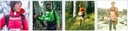 Membránová bunda Columbia Holly Peak lesná zelená 116/122 Prevažujúcy materiál polyester