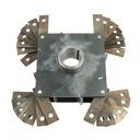 Комплект цепных роторов 15кВт Стандартный дробеструйный аппарат ZUPTOR