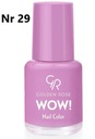 Краска для ногтей Golden Rose Wow 6 мл 29