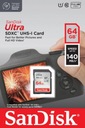 Карта SanDisk Ultra SDXC 64 ГБ 140 МБ/с UHS-I CHANCE