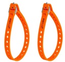 Крепежный ремень FixPlus 40 см, ширина 1,2 см, 2 шт., ОРАНЖЕВЫЙ