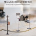 MODELY STAVIEB 1/64 DIORÁMA TELEGRAPH Značka bez marki