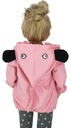 X047A Куртка хлопковая весна/осень слон размер 86/92 розовый