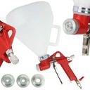 ШТУКАТУРНЫЙ ПИСТОЛЕТ 5Л для покраски стен ПЛАСТИК + дополнительные НАСАДКИ