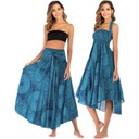 Эйри длинная макси -юбка для женских кубиков бохо