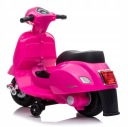 Акумуляторний вершник Scooter Vespa фуксія