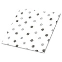 Самоклеящиеся панели ПВХ для пола 30х30 Собачьи лапы