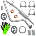 Средний глушитель Toyota Yaris 1 I P1 99-05 1.0 HTB