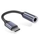 Кабель-адаптер аудио ЦАП USB-C — Mini Jack 3,5 AUX