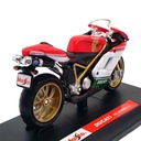 Ducati 1098S model motocykla skala 1:18 Maisto Waga produktu z opakowaniem jednostkowym 1 kg