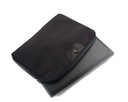Dámska kožená taška cez rameno notebooku SOLIER Dominujúca farba čierna