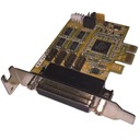КОНТРОЛЛЕР 4xCOM RS232 EXSYS EX-44374 PCIEx1 НИЗКИЙ ПРОФИЛЬ