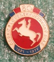 ЗНАК ЧЕШСКОЙ АССОЦИАЦИИ ВЕРХОВКИ, 80-ЛЕТИЕ