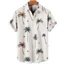 Tričko Oversize Harajuku-havajské pánske tričko Značka 100%