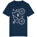 Cyklistické diely Cyklistické tričko Cyklista Cycling Značka Gildan