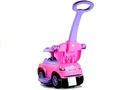 Pojazd jeździk z pchaczem Lean Toys 614W różowy Waga produktu z opakowaniem jednostkowym 5 kg