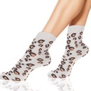 Teplé ponožky dámske zimné zateplené vintage ponožky Dominujúca farba viacfarebná