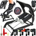 АВТОМОБИЛЬНЫЙ НОЖНОЙ ВЕЛОСИПЕДНЫЙ НАСОС ДЛЯ ВЕЛОСИПЕДНЫХ КОЛЕС ШАРОВОЙ МАТРАС 2 ПОРШНИ