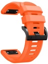 ОРАНЖЕВЫЙ Ремешок Garmin FENIX 7X PRO с сапфировым стеклом Solar