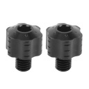 2PCS МОТОЦИКЛЕТНЫЕ ЗЕРКАЛА ЗЕРКАЛА АДАПТЕРА БОЛТОВ АДАПТЕРА АЛЮМИНИЙ FS  (17833433721) фото min 9