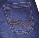 TOM TAILOR nohavice TAPERED blue jeans JOSH _ W33 L36 Dĺžka nohavice od rozkroku 89 cm