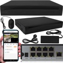 PoE NVR РЕКОРДЕР IP-МОНИТОРИНГ 8 КАНАЛОВ 8MPx