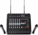Powermixer Pronomic PowerMake 600, микшер, 2 микрофона, DJ, фантом